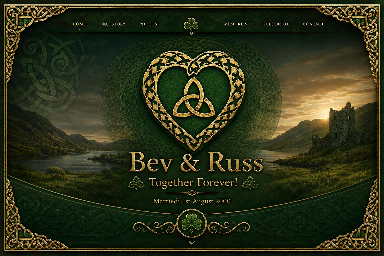 Bev & Russ - 1st August 2000